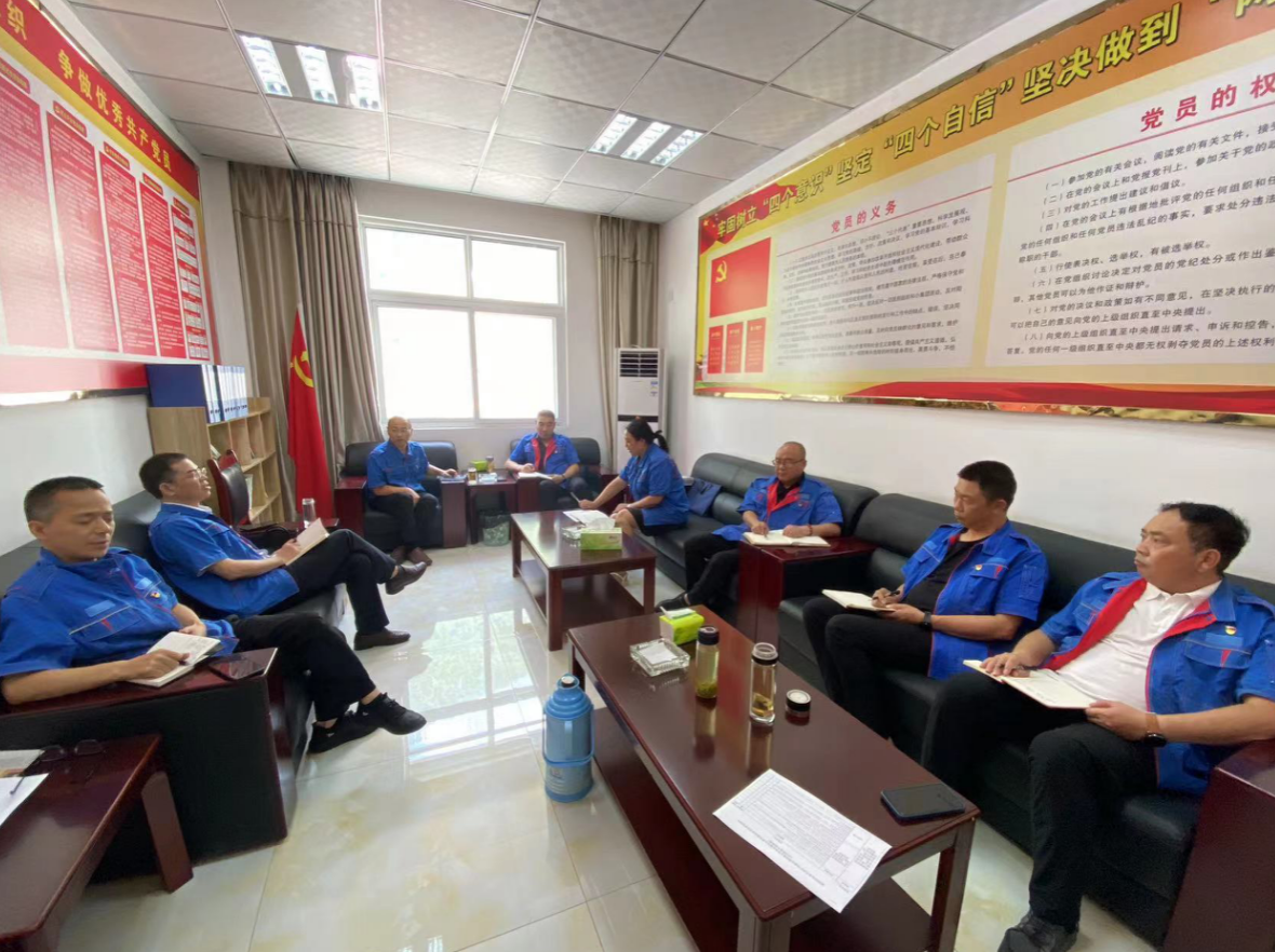 公司黨委指導(dǎo)礦業(yè)分公司黨建工作
