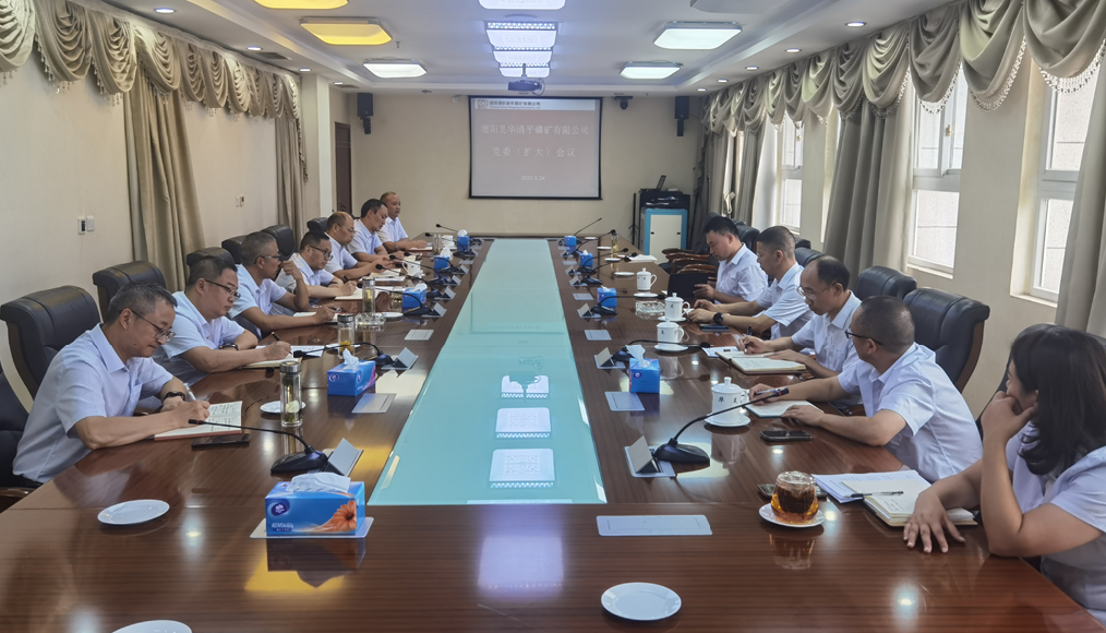 公司召開(kāi)黨委擴(kuò)大會(huì)議