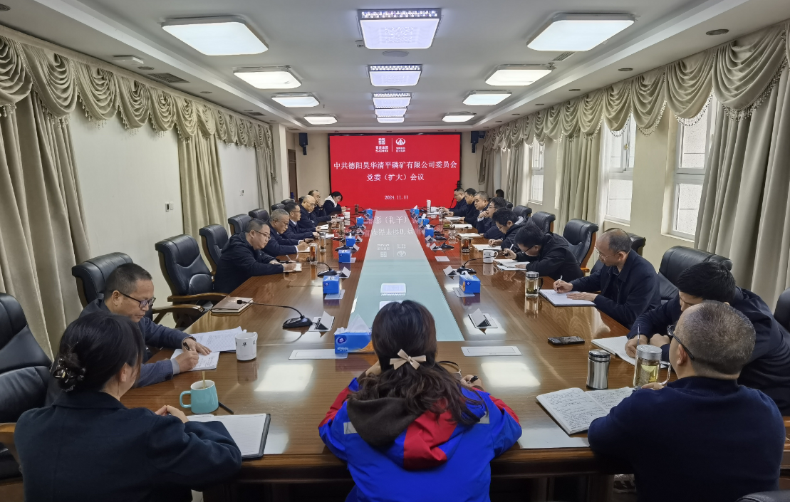 公司召開(kāi)黨委擴(kuò)大會(huì)議暨黨風(fēng)廉政建設(shè)專(zhuān)題工作會(huì)